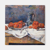 Gauguin - Tomaten en een Pewter Tankard op een taf Magneet (Voorkant)