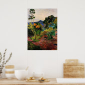 Gauguin - Tropische Vegetatie Poster (Keuken)