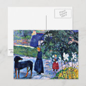 Gauguin - Tussen de Lilies Briefkaart