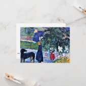 Gauguin - Tussen de Lilies Kaart (Voorkant / Achterkant in situ)