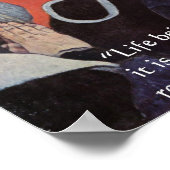 Gauguin uniek na het Poster van de Zalm met citaat (Hoek)