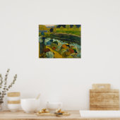 Gauguin - Wasvrouwen 1888 Poster (Keuken)