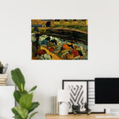Gauguin - Wasvrouwen bij Roubine du Roi Poster (Thuiskantoor)