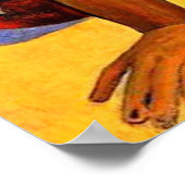 Gauguin - Wat is er nieuw? Schilderen door Paul Ga Poster (Hoek)