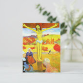 Gauguin Yellow Christus Briefkaart (Staand voorkant)
