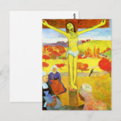Gauguin Yellow Christus Briefkaart (Voorkant / Achterkant)