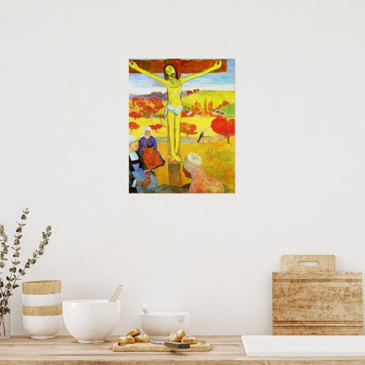 Gauguin Yellow Christus Poster (Keuken)