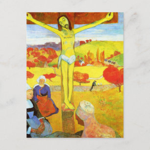 Gauguin Yellow Christus Uitnodigingen
