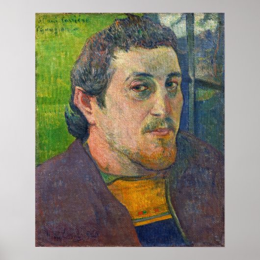 Gauguin - zelfportret speciaal ontworpen voor Carr Poster (Voorkant)