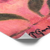 Gauguin's stille leven met hoofdvlucht poster (Hoek)