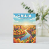 Gauja National Park Latvia Travel Briefkaart (Staand voorkant)