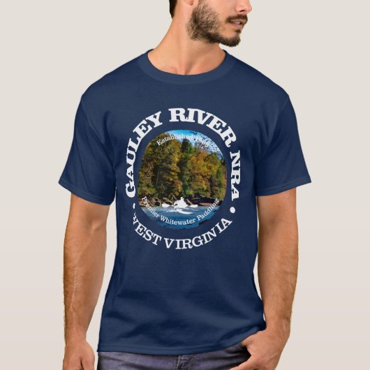 Gauley River NRA (rood) T-shirt (Voorkant)