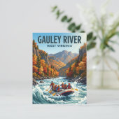 Gauley River West Virginia Briefkaart (Staand voorkant)