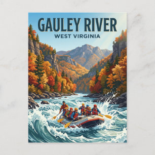 Gauley River West Virginia Briefkaart