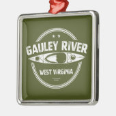 Gauley River, West Virginia Metalen Ornament (Links)