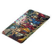 Gaur Nitai Harinama Sankirtana Magnet Magneet (Linkerzijde)