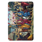 Gaur Nitai Harinama Sankirtana Magnet Magneet (Verticaal)