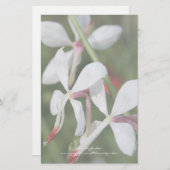 Gaura - Gepersonaliseerde schrijfkunst Briefpapier (Voorkant / Achterkant)