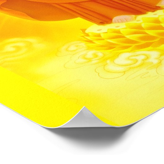 Gautama Boeddha 01 Poster (Hoek)