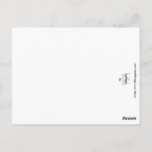 Gautama Buddha Briefkaart (Achterkant)