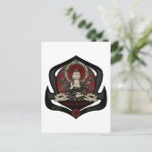 Gautama Buddha Briefkaart (Staand voorkant)