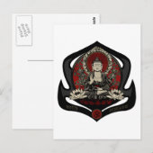 Gautama Buddha Briefkaart (Voorkant / Achterkant)
