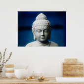 Gautama Buddha lichtte er een toe Poster (Keuken)