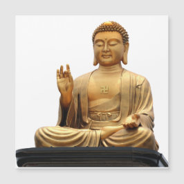 Gautama Buddha Magnetische Kaart