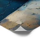 Gautama Buddha Painting - Modern Impasto Art Poster (Hoek)