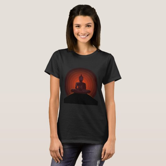 Gautama Buddha T-shirt (Voorkant volledig)