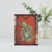 Gautama en zijn Guitar Briefkaart (Staand voorkant)