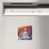 Gautama Siddhartha Buddha Magneet (Insitu (Vaatwasser))