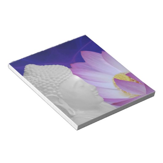 Gautama Siddhartha Buddha Notitieblok (Schuin)