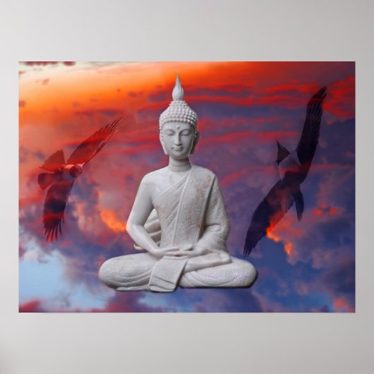 Gautama Siddhartha Buddha Poster (Voorkant)
