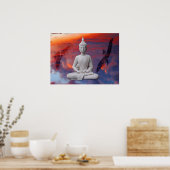 Gautama Siddhartha Buddha Poster (Keuken)