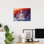 Gautama Siddhartha Buddha Poster (Thuiskantoor)