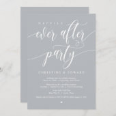 Gauw getrouwd, Feest na het Jawoord, Lichtgrijs Kaart (Voorkant / Achterkant)