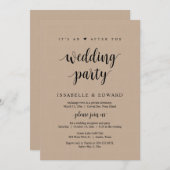 Gauw getrouwd, Het is een na het bruiloftsfeest, K Kaart (Voorkant / Achterkant)