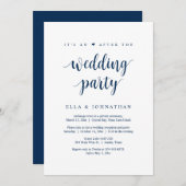 Gauw getrouwd, Het is een na het bruiloftsfeest Ui Kaart (Voorkant / Achterkant)