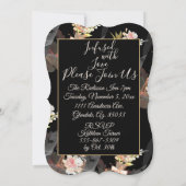 Gauzy Roos Gouden Ballerina Jurk Bloemenparfum Kaart (Achterkant)