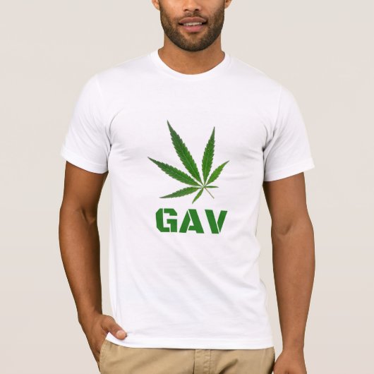 GAV Logo Print T-Shirt (Voorkant)