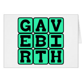 Gave Birth, cadeau voor nieuwe moeder