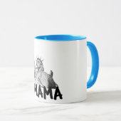 gave idee van een gave moederdag mok van vrijheid (Voorkant rechts)