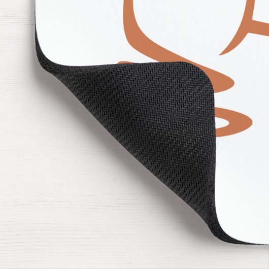 Gavel die een rechter in de Swish Drawing Style ve Muismat (Hoek)