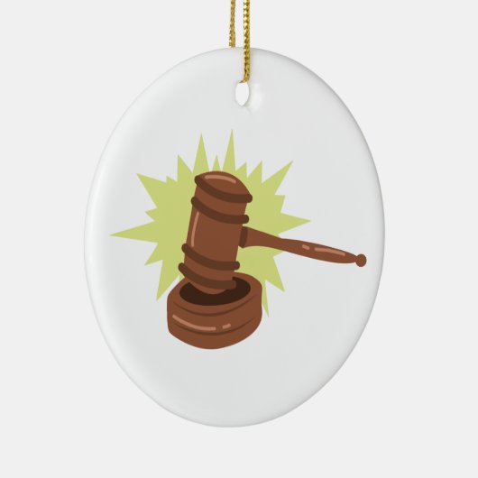 Gavel Keramisch Ornament (Rechts)