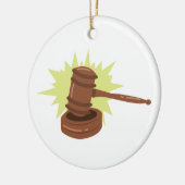 Gavel Keramisch Ornament (Links)