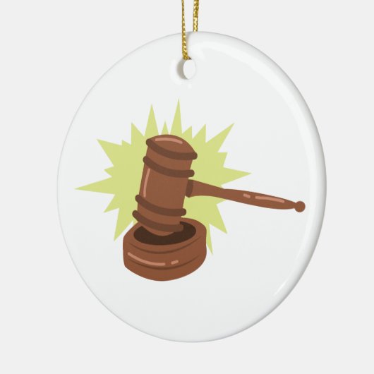 Gavel Keramisch Ornament (Links)