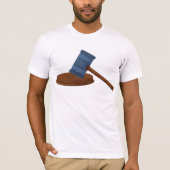 Gavel Mannen T-Shirt (Voorkant)