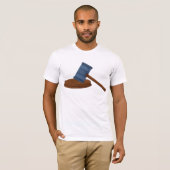 Gavel Mannen T-Shirt (Voorkant volledig)