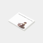 Gavel Post-It Notes van rechter (Schuin)